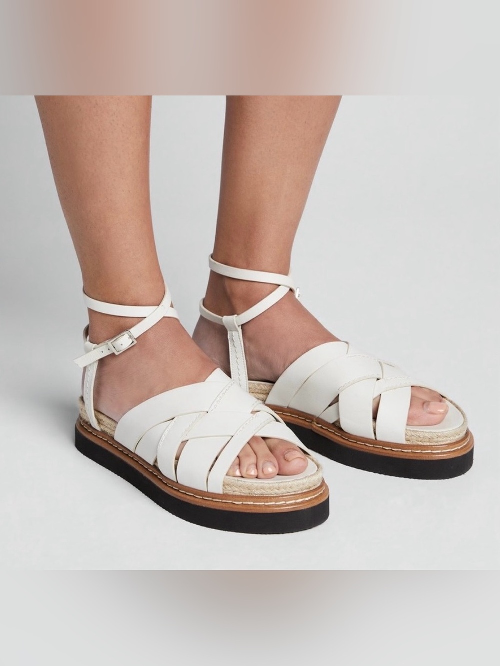 Phillip Lim Yasmine Espadrille Flat  Sandals